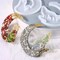 LET'S RESIN Resin Molds, Crescents Moon Molds, Epoxy Molds, Silicone Molds for Epoxy Resin, Wolf with Moon, Cat with Moon, Unicorn with Moon